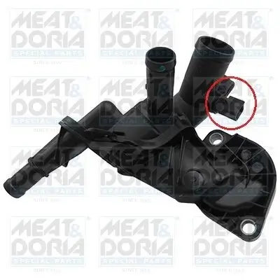 Thermostat, Kühlmittel MEAT & DORIA 92860 Bild Thermostat, Kühlmittel MEAT & DORIA 92860