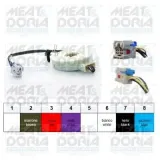 Lenkwinkelsensor 12 V MEAT & DORIA 93055