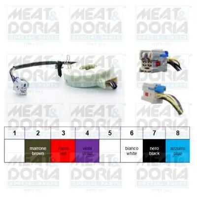 Lenkwinkelsensor 12 V MEAT & DORIA 93055 Bild Lenkwinkelsensor 12 V MEAT & DORIA 93055