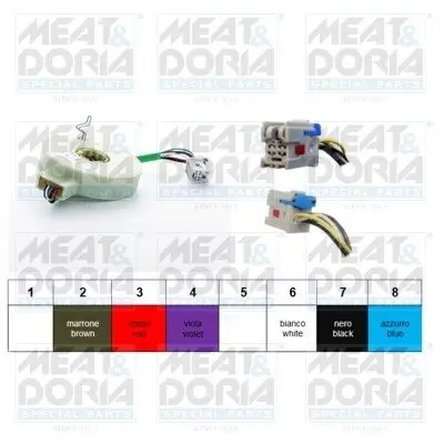 Lenkwinkelsensor 12 V MEAT & DORIA 93060