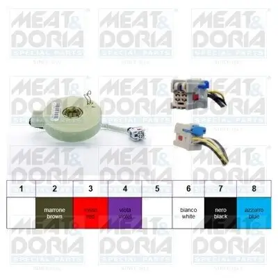 Lenkwinkelsensor 12 V MEAT & DORIA 93066