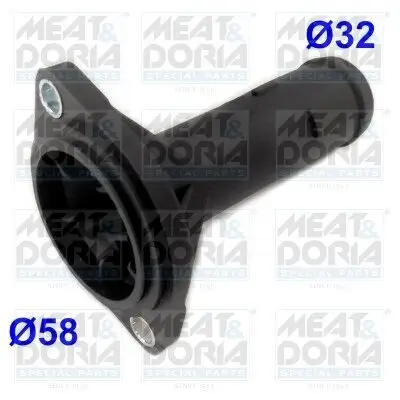 Kühlmittelflansch MEAT & DORIA 93120