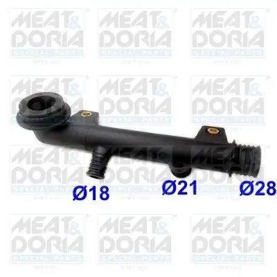 Kühlmittelflansch MEAT & DORIA 93138