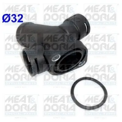 Kühlmittelflansch MEAT & DORIA 93159 Bild Kühlmittelflansch MEAT & DORIA 93159