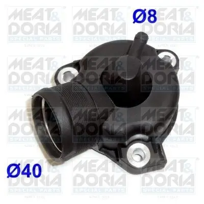 Kühlmittelflansch MEAT & DORIA 93174