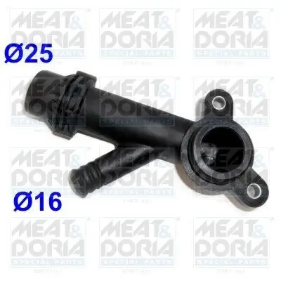 Kühlmittelflansch MEAT & DORIA 93503 Bild Kühlmittelflansch MEAT & DORIA 93503