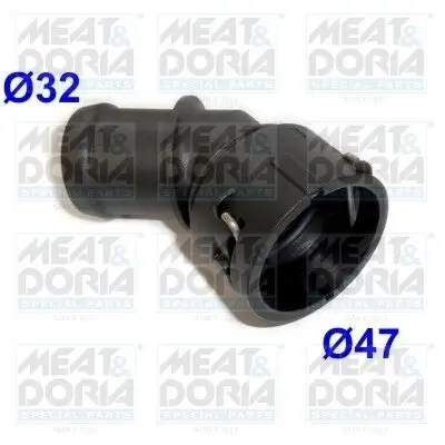 Kühlmittelflansch MEAT & DORIA 93508