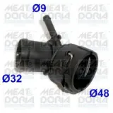 Kühlmittelflansch MEAT & DORIA 93516