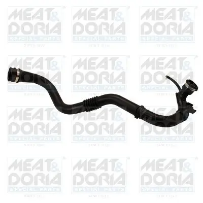 Ladeluftschlauch vorne links unten MEAT & DORIA 96200