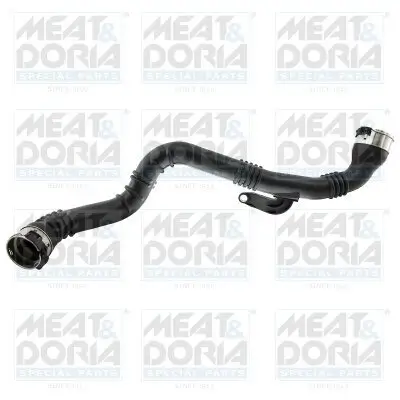 Ladeluftschlauch Ladeluftkühler links MEAT & DORIA 96923