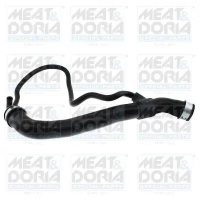 Schlauch, Wärmetauscher (Heizung) links oben MEAT & DORIA 97178