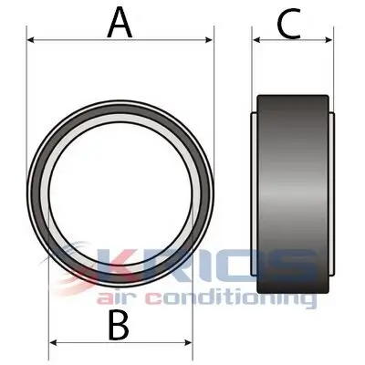 Lager, Kompressorwelle MEAT & DORIA K22010