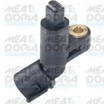 Sensor, Raddrehzahl Vorderachse links MEAT & DORIA 90002