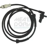 Sensor, Raddrehzahl Hinterachse rechts MEAT & DORIA 90025