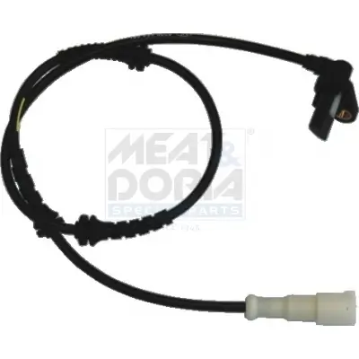 Sensor, Raddrehzahl Hinterachse links MEAT & DORIA 90026