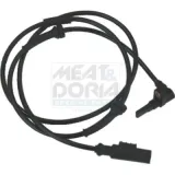 Sensor, Raddrehzahl Vorderachse rechts MEAT & DORIA 90033
