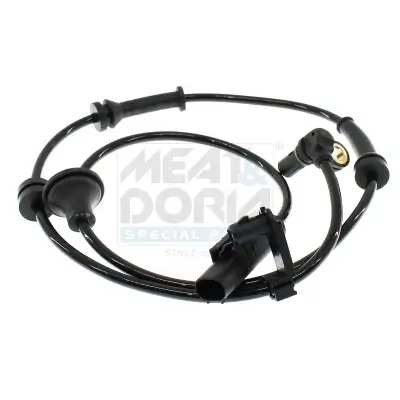 Sensor, Raddrehzahl Hinterachse rechts Hinterachse links MEAT & DORIA 90043