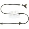 Sensor, Raddrehzahl Hinterachse rechts Hinterachse links MEAT & DORIA 90069