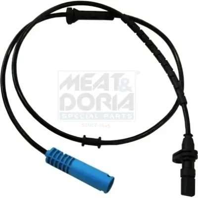 Sensor, Raddrehzahl Hinterachse rechts Hinterachse links MEAT & DORIA 90077
