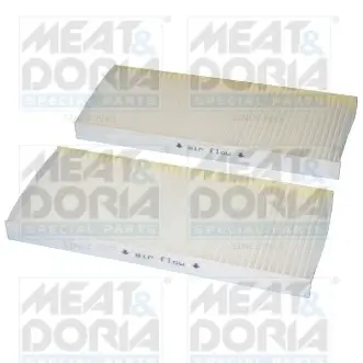 Filter, Innenraumluft MEAT & DORIA 17242-X2 Bild Filter, Innenraumluft MEAT & DORIA 17242-X2