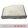 Filter, Innenraumluft MEAT & DORIA 17295