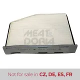 Filter, Innenraumluft MEAT & DORIA 17295
