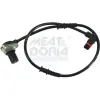 Sensor, Raddrehzahl Vorderachse links MEAT & DORIA 90102
