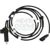 Sensor, Raddrehzahl Hinterachse rechts MEAT & DORIA 90110