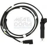 Sensor, Raddrehzahl Hinterachse rechts MEAT & DORIA 90116
