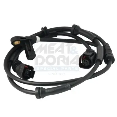 Sensor, Raddrehzahl Hinterachse rechts Hinterachse links MEAT & DORIA 90131