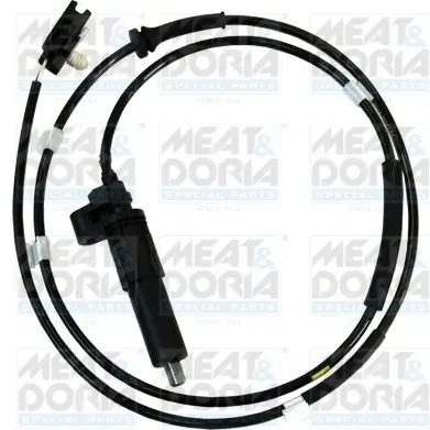 Sensor, Raddrehzahl Hinterachse links MEAT & DORIA 90133