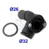 Kühlmittelflansch MEAT & DORIA 93107