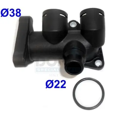 Kühlmittelflansch MEAT & DORIA 93113 Bild Kühlmittelflansch MEAT & DORIA 93113