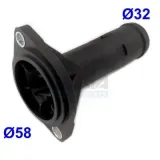 Kühlmittelflansch MEAT & DORIA 93120