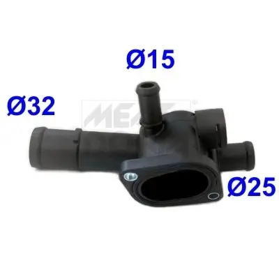 Kühlmittelflansch MEAT & DORIA 93122