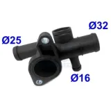 Kühlmittelflansch MEAT & DORIA 93124