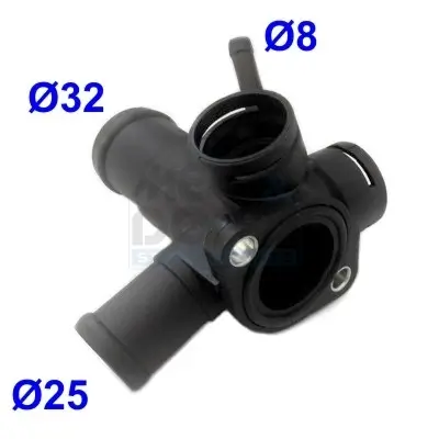 Kühlmittelflansch MEAT & DORIA 93125