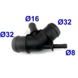 Kühlmittelflansch MEAT & DORIA 93131