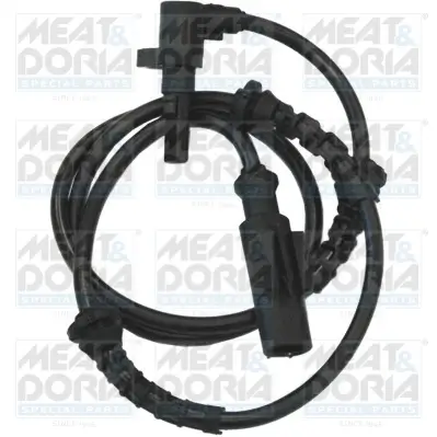 Sensor, Raddrehzahl Hinterachse rechts Hinterachse links MEAT & DORIA 90196 Bild Sensor, Raddrehzahl Hinterachse rechts Hinterachse links MEAT & DORIA 90196