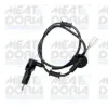 Sensor, Raddrehzahl Hinterachse links MEAT & DORIA 90224
