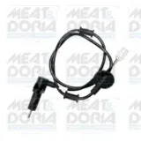 Sensor, Raddrehzahl Hinterachse links MEAT & DORIA 90224