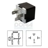 Sensor, Raddrehzahl Vorderachse rechts Vorderachse links Vorderachse rechts Vorderachse links MEAT & DORIA 901074