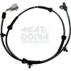 Sensor, Raddrehzahl Hinterachse rechts Hinterachse links MEAT & DORIA 90243