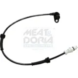 Sensor, Raddrehzahl Hinterachse links MEAT & DORIA 90245