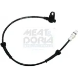 Sensor, Raddrehzahl Hinterachse rechts MEAT & DORIA 90246