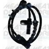 Sensor, Raddrehzahl Hinterachse rechts Hinterachse links MEAT & DORIA 90263