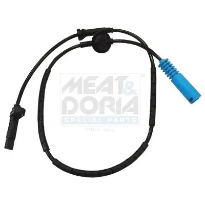 Sensor, Raddrehzahl Vorderachse rechts Vorderachse links MEAT & DORIA 90285