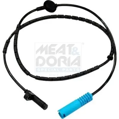 Sensor, Raddrehzahl Hinterachse rechts Hinterachse links MEAT & DORIA 90286