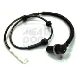 Sensor, Raddrehzahl Vorderachse rechts MEAT & DORIA 90316