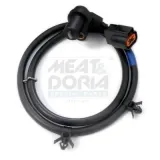 Sensor, Raddrehzahl Hinterachse rechts MEAT & DORIA 90339